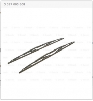 Front wiperblade set by BOSCH for Range Rover (2005-2012), 65cm+65cm
