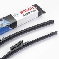 Front Wiperblade set by BOSCH for Opel Astra J (2009-2016), 68cm+62cm