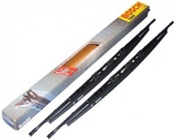Wiper blade set - BOSCH, 60cm+45cm/ with spoiler ― AUTOERA.LV
