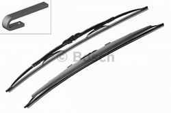 BOSCH Wiper blade set Jaguar, 53+53cm with spoiler ― AUTOERA.LV