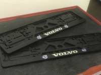 2pcs x 3D number plate holder - VOLVO