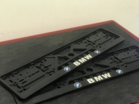 2pcs x 3D number plate holder - BMW  