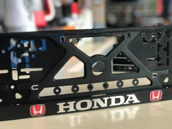 3D plate number holder - HONDA ― AUTOERA.LV