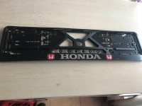 3D plate number holder - HONDA