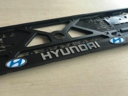3D number plate holder - HYUNDAI  ― AUTOERA.LV