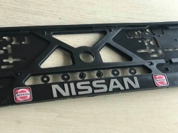 3D number plate holder - NISSAN ― AUTOERA.LV