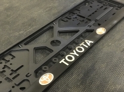 3D number plate holder - TOYOTA  ― AUTOERA.LV