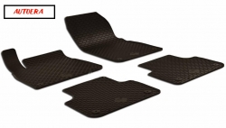Rubber floor mat set Audi Q8 (2018-2025) ― AUTOERA.LV