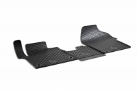 Rubber floor mats set (first row) for  Renault Vivaro-e (2020-2027)