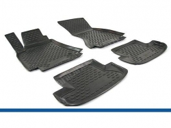 3D Rubber floor mat  set  Audi A5 (2007-2011) with edges  ― AUTOERA.LV