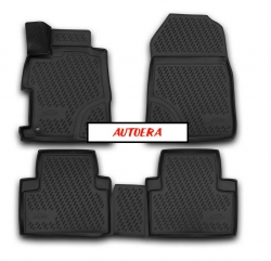 3D floor mats set Audi Honda Civic (2012-2016), with edges  ― AUTOERA.LV