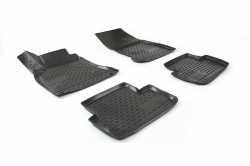 3D Rubber floor mats set Mercedes-Benz CLA C117 (2013-2021) ― AUTOERA.LV