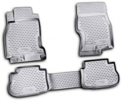 Rubber floor mats set for Infinity FX35/FX45 (2003-2009), with edges ― AUTOERA.LV
