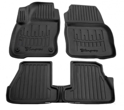 3D paklāju komplekts priekš Ford Focus (2011-2019) vanniņas 