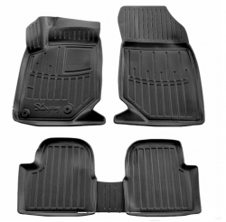 Gumijas paklāju komlekts priekš Peugeot 2008 (2019-2026) vanniņas 