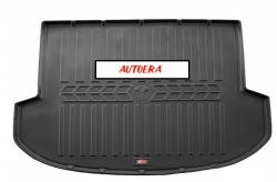 Rubber trunk mat for Hyundai Santa FE (2018-2025) ― AUTOERA.LV