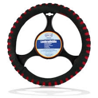 Wheel cover 37-39cm, black/red