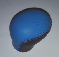 Gearbox knob, blue/black