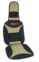 Seat cover cushion with straw inserts -TYPE R ― AUTOERA.LV