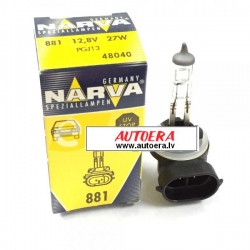 Bulb - NARVA (881), H27W, 12V   ― AUTOERA.LV
