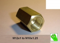 Bremžu trubiņas savienotājs no M12X1 uz M10X1.25