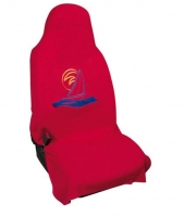 Sēdekļu pārvalks (dvielis) - California, sarkans