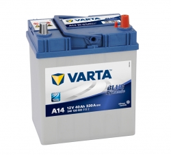 Авто аккумулятор Varta 40Ah 330A, 12V (-/+) ― AUTOERA.LV