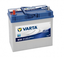 Авто аккумулятор Varta  45Ah 330A (+/-) / маленькие клеммы ― AUTOERA.LV