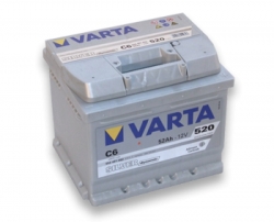 Car battery -  Varta Silver 52Ah 520A Silver ― AUTOERA.LV