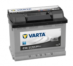 Авто аккумулятор Varta  56Ah 480A Black ― AUTOERA.LV