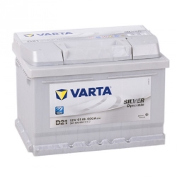 Auto akumulators  - VARTA SILVER DYNAMIC 61Ah, 600A, 12V ― AUTOERA.LV