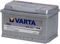 Авто аккумулятор - Varta  74h 750A Silver  (-/+) ― AUTOERA.LV