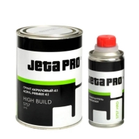 Divkomponentu Akrila grunts (pamat grunte) 4:1 (pelēka krāsa, 800ml.) ar 200ml cietinātāju