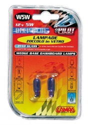 Light bulb blue 12V, 5W ― AUTOERA.LV