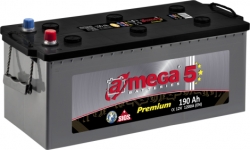 Car batterie - AMEGA Premium 190Ah, 1200A, 12V   ― AUTOERA.LV