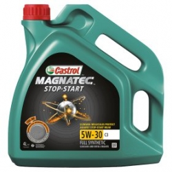 Synthetic motor oil - Castrol MAGNATEC START-STOP C3 5W30, 4L ― AUTOERA.LV