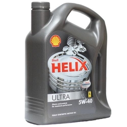 Синтетическое моторное масло - Shell Helix Ultra 5w40, 5Л ― AUTOERA.LV