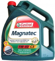 Sintethic motor oil - Castrol MAGNATEC 5W40 C3, 5L