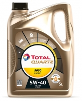 Sintētiskā eļļa - Total Quartz 9000 Energy 5W40, 5L 