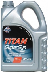 Синтетическое моторное масло - Fuchs Titan SuperSyn SAE 5w40, 5Л ― AUTOERA.LV