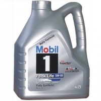 Синтетическое моторное масло  Mobil Peak Life 5w50, 4Л