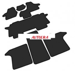Fabric floor mat set VW T5 Multivan (2003-2015)  ― AUTOERA.LV