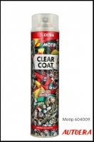 Лак глянцевый акриловый бесцветный - Motip Clear Coat, 600мл. + 50% Extra