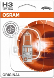 Pamatluktura spuldze - OSRAM ORIGINAL H3 55W, 12V ― AUTOERA.LV