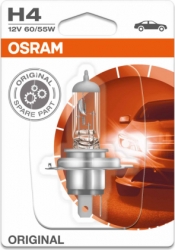 Галогеновая лампочка -  OSRAM ORIGINAL 60/55W, 12В ― AUTOERA.LV