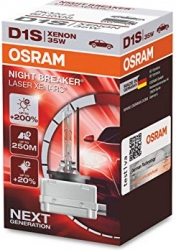 Ksenona spuldze - OSRAM Laser Xenarc Night Braker D1S/D1R, 35W, 85V  ― AUTOERA.LV