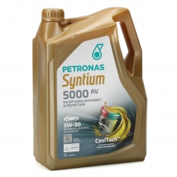 Синтетическое моторное масло - Petronas Syntium 5000AV 5W30, 5Л  ― AUTOERA.LV