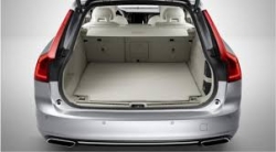 Textile trunk mat Hyundai Santa Fe (2012-2020), beige ― AUTOERA.LV