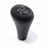 Manual gearbox knob, black, R-1-2-3-4-5 