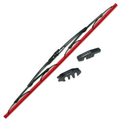 Silicone wiperblade refill set red, 61cm ― AUTOERA.LV